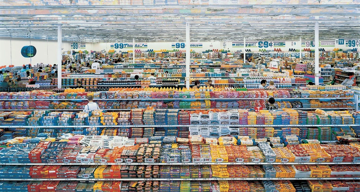 99 Cent Andreas Gursky 99 Cents